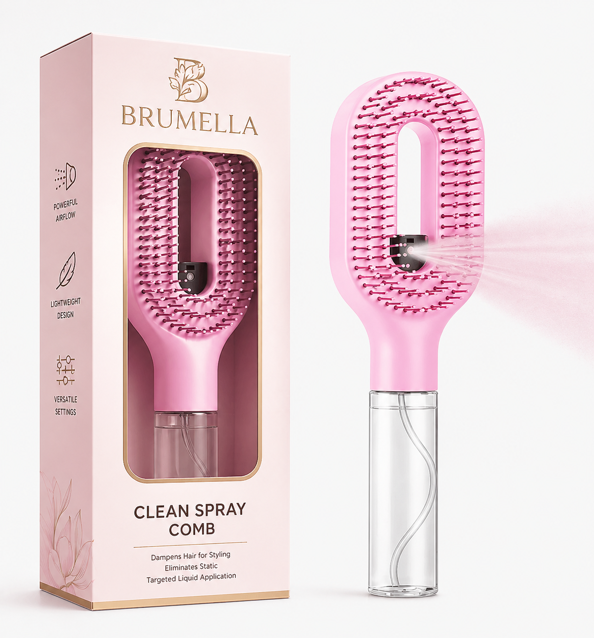 Brumella Cepillo Pulverizador